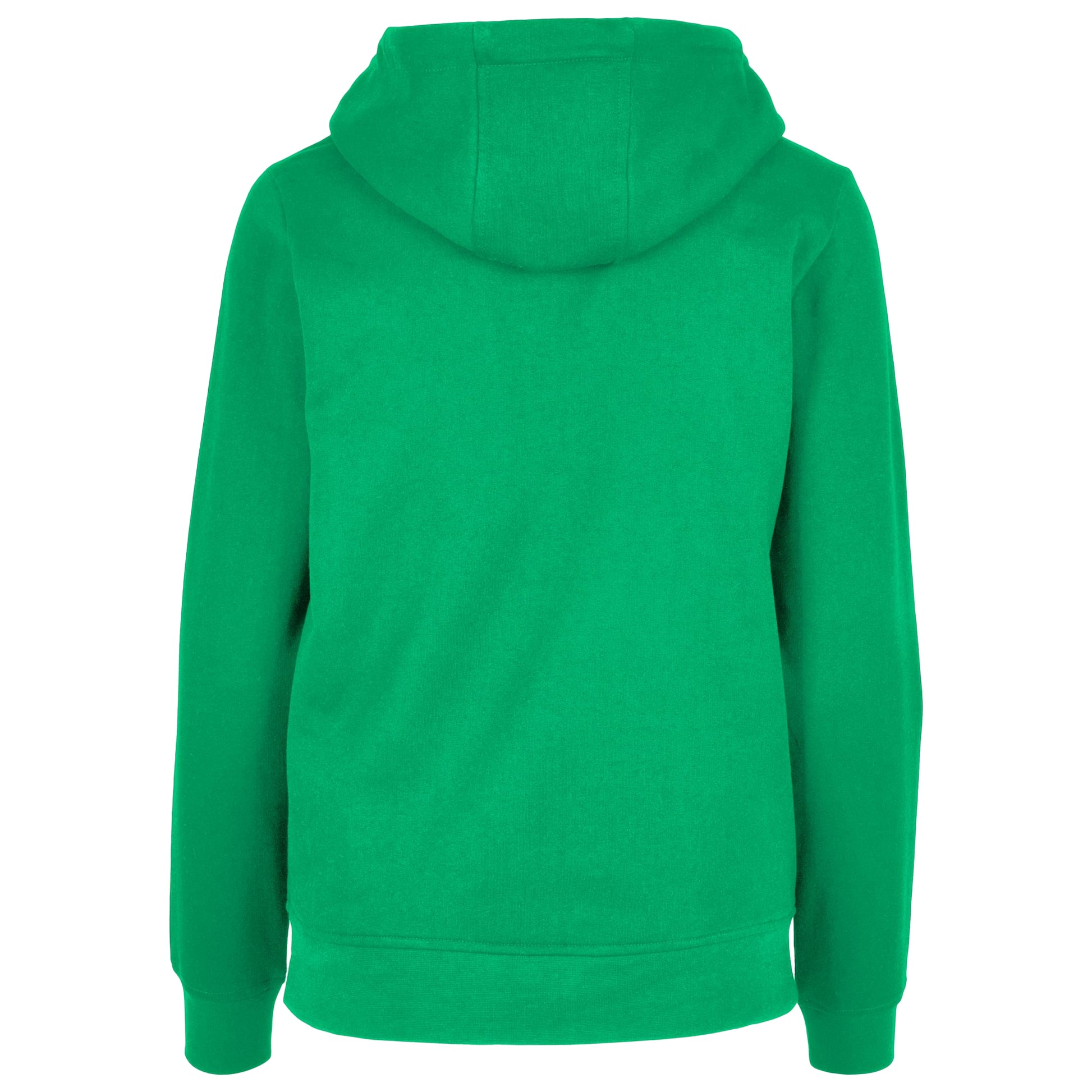 Grass Green - Back - Build Your Brand Womens-Ladies Basic Full Zip Hoodie