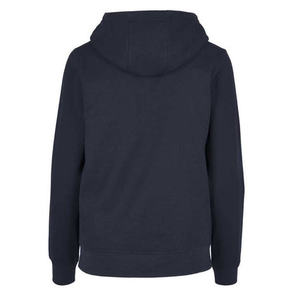 Navy - Back - Build Your Brand Womens-Ladies Basic Full Zip Hoodie