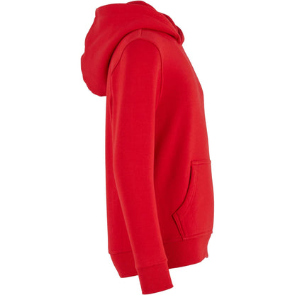 City Red - Side - Build Your Brand Childrens-Kids Basic Organic Hoodie
