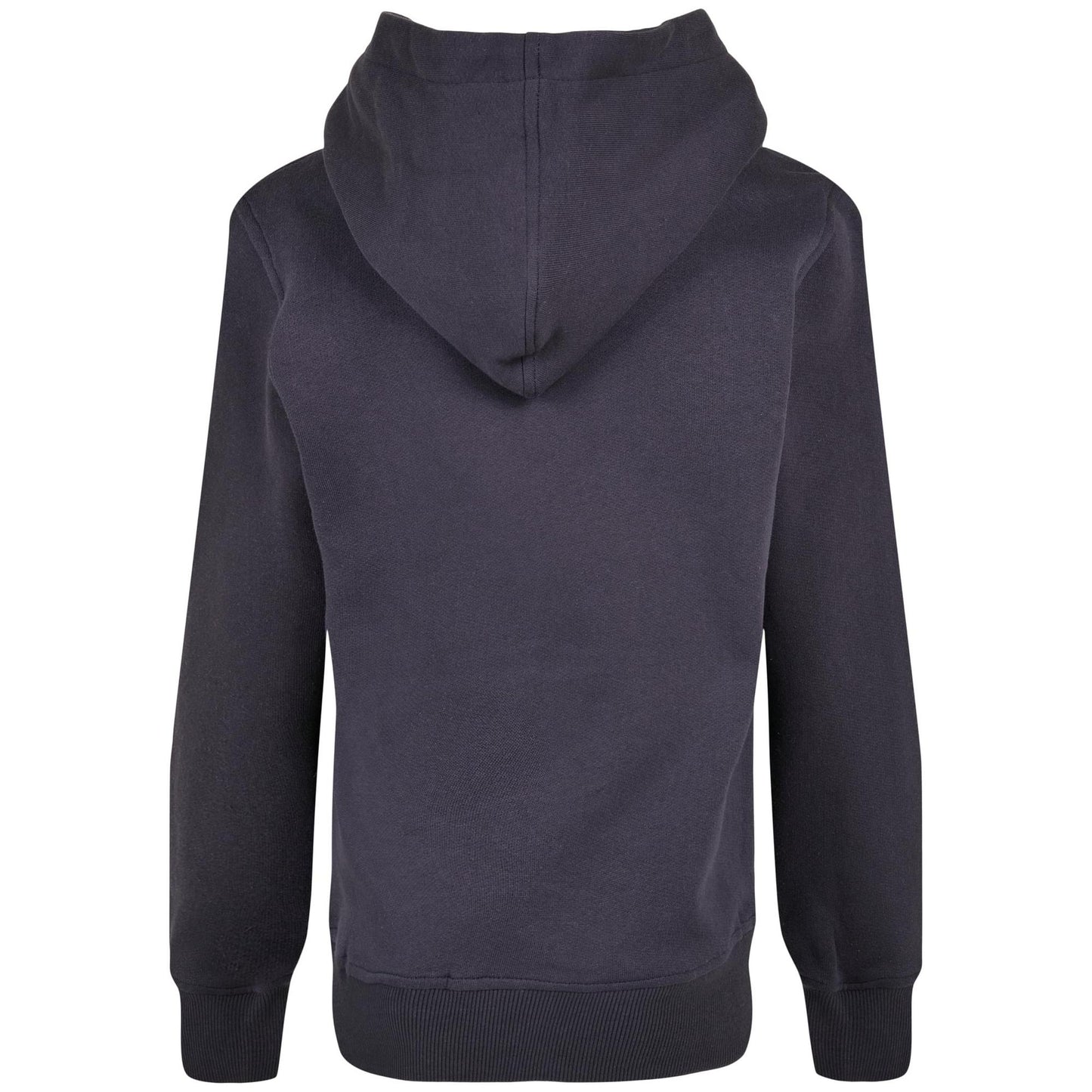 Navy - Back - Build Your Brand Childrens-Kids Basic Organic Hoodie