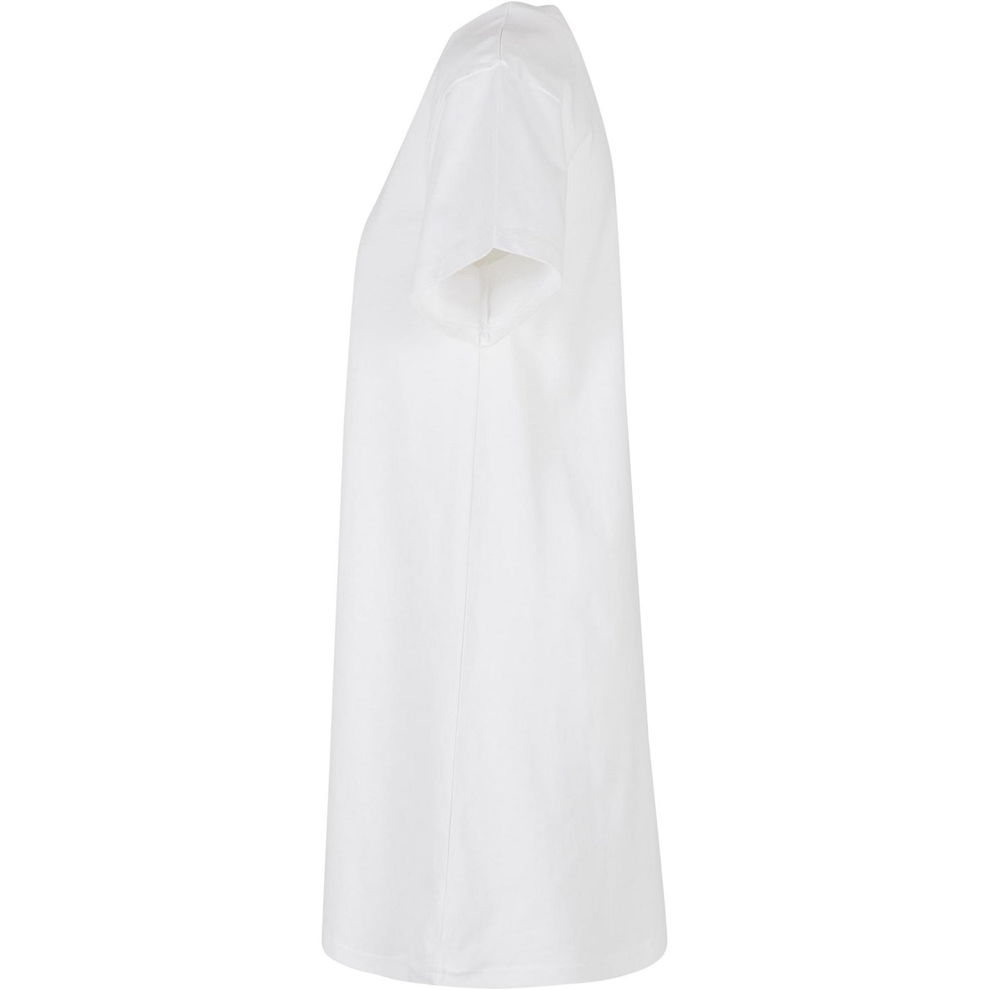 White - Lifestyle - Build Your Brand Womens-Ladies T-Shirt Dress