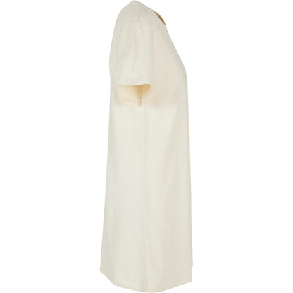 White Sand - Side - Build Your Brand Womens-Ladies T-Shirt Dress