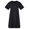 Black - Front - Build Your Brand Womens-Ladies T-Shirt Dress