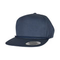 Navy - Front - Flexfit Unisex Adult Classic Poplin Golf Cap