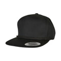 Black - Front - Flexfit Unisex Adult Classic Poplin Golf Cap