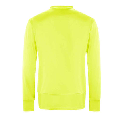 Electric Yellow - Back - AWDis Cool Mens Long-Sleeved Active T-Shirt