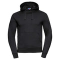 Black - Front - Russell Mens Authentic Hoodie