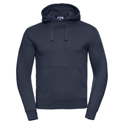 French Navy - Front - Russell Mens Authentic Hoodie