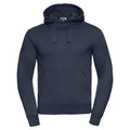 French Navy - Front - Russell Mens Authentic Hoodie