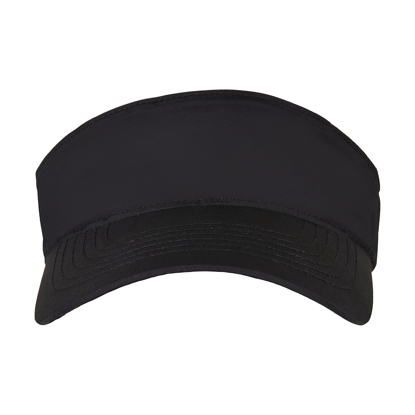 Black - Front - Flexfit Unisex Adult Performance Visor Cap