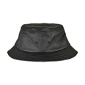 Black - Side - Flexfit Unisex Adult Bucket Hat