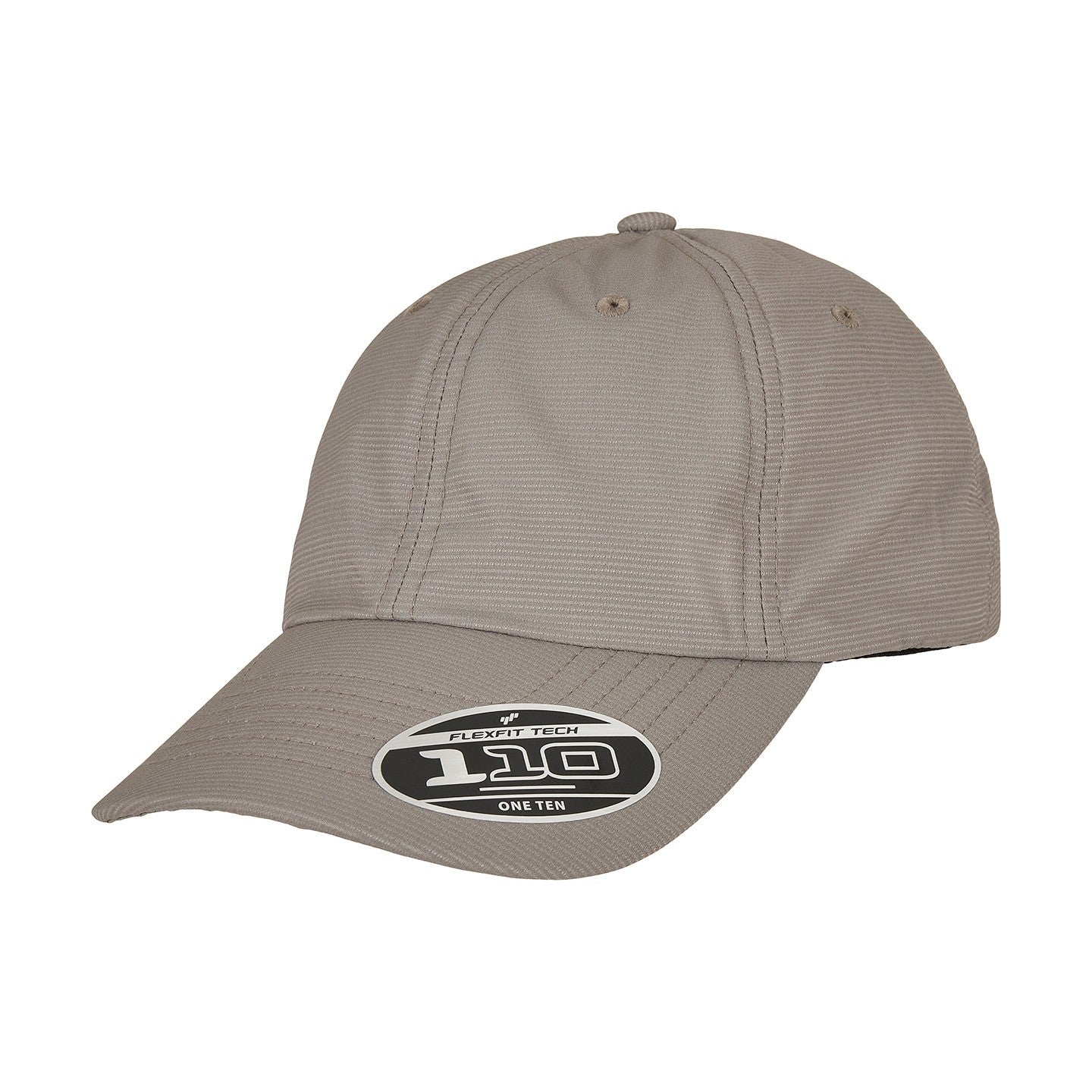 Grey - Front - Flexfit Unisex Adult 110 Alpha Packaway Cap