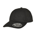 Black - Front - Flexfit Unisex Adult 110 Alpha Packaway Cap