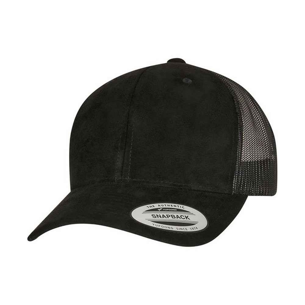 Black - Side - Flexfit Unisex Adult Trucker Cap