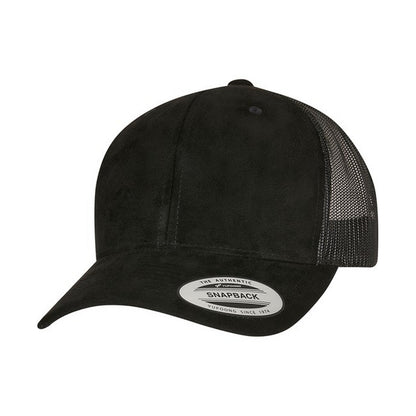 Black - Side - Flexfit Unisex Adult Trucker Cap