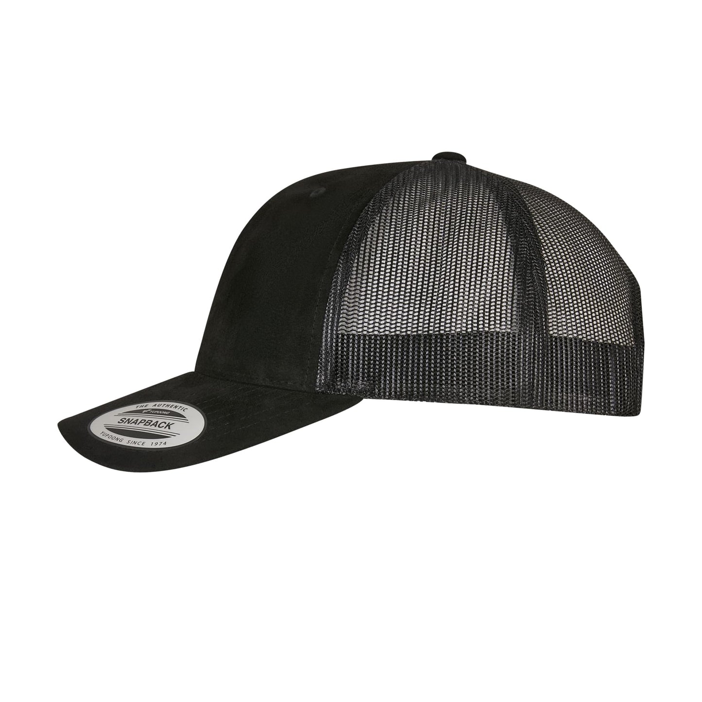 Black - Lifestyle - Flexfit Unisex Adult Trucker Cap