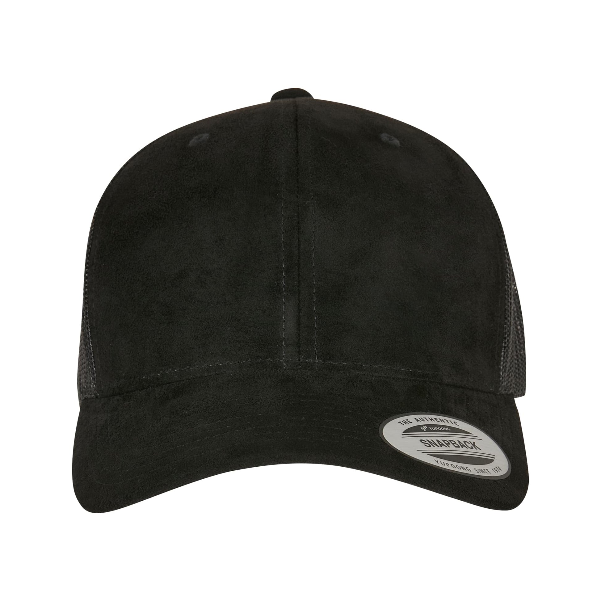 Black - Front - Flexfit Unisex Adult Trucker Cap