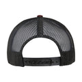 Maroon-Black - Side - Flexfit Unisex Adult Trucker Cap
