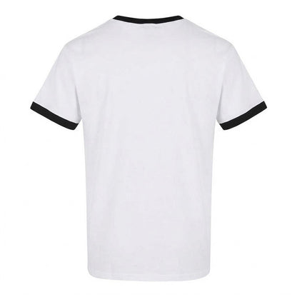 White-Black - Back - Build Your Brand Mens T-Shirt