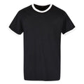 Black-White - Front - Build Your Brand Mens T-Shirt