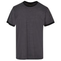Charcoal-Black - Front - Build Your Brand Mens T-Shirt
