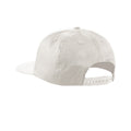 Sand - Back - Beechfield 5 Panel Organic Cotton Cap