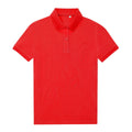 Red - Front - B&C Womens-Ladies My Eco Polo Shirt
