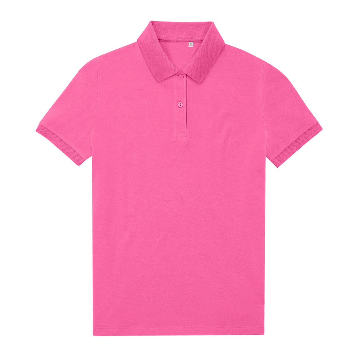 Lotus Pink - Front - B&C Womens-Ladies My Eco Polo Shirt
