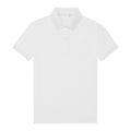 White - Front - B&C Womens-Ladies My Eco Polo Shirt