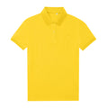 Pop Yellow - Front - B&C Womens-Ladies My Eco Polo Shirt