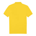 Pop Yellow - Back - B&C Womens-Ladies My Eco Polo Shirt