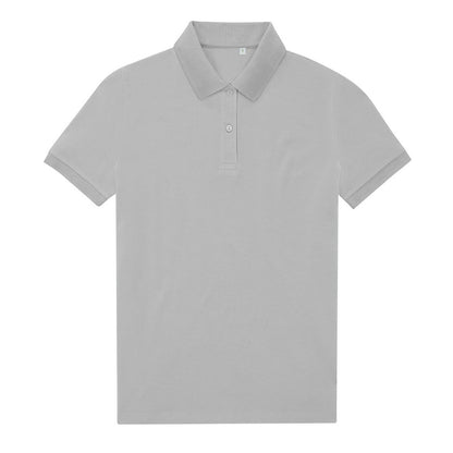 Pacific Grey - Front - B&C Womens-Ladies My Eco Polo Shirt