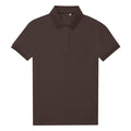 Roasted Coffee - Front - B&C Womens-Ladies My Eco Polo Shirt