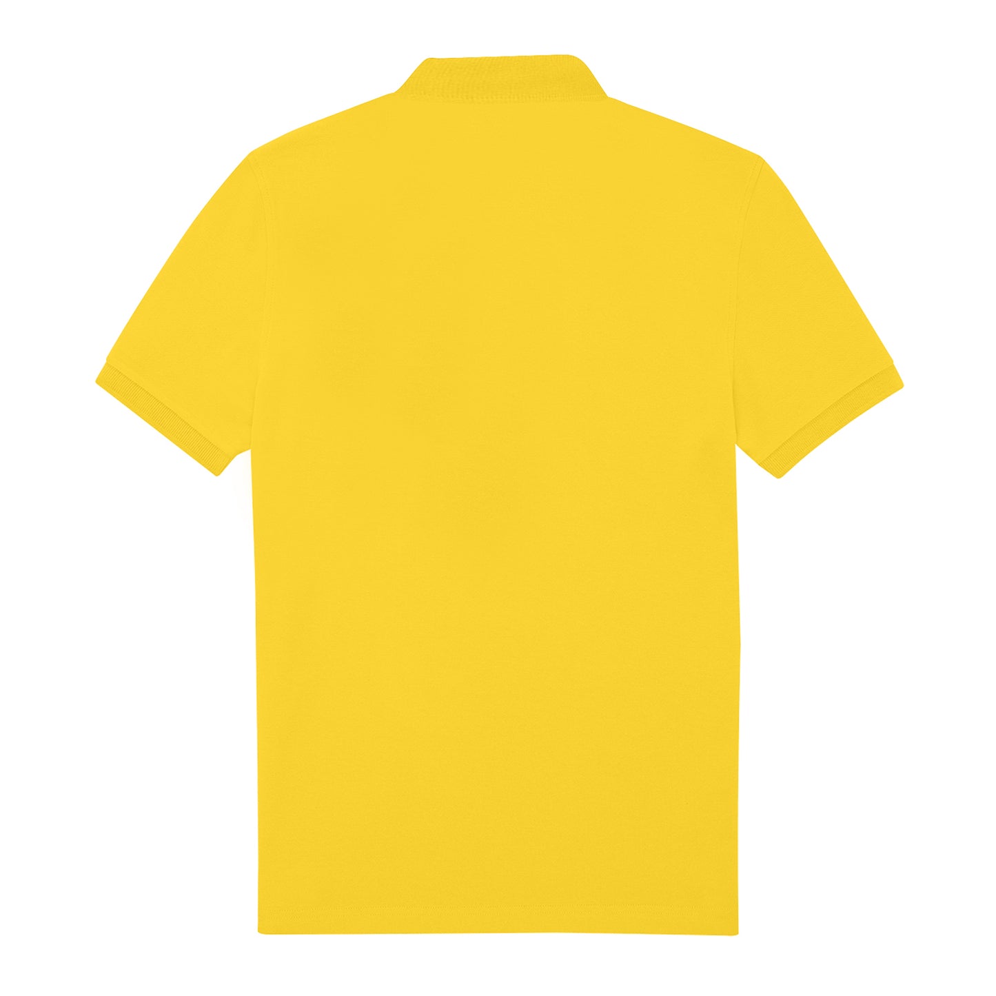 Pop Yellow - Back - B&C Womens-Ladies My Eco Polo Shirt