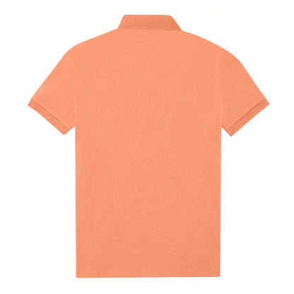 Melon Orange - Back - B&C Womens-Ladies My Eco Polo Shirt