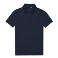 Navy - Front - B&C Womens-Ladies My Eco Polo Shirt