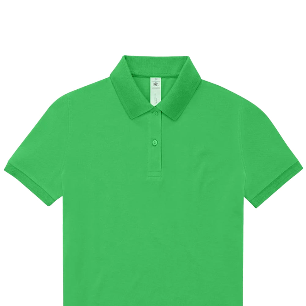 Apple Green - Back - B&C Womens-Ladies My Polo Shirt