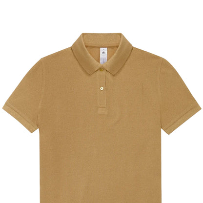 Meta Gold - Back - B&C Womens-Ladies My Polo Shirt