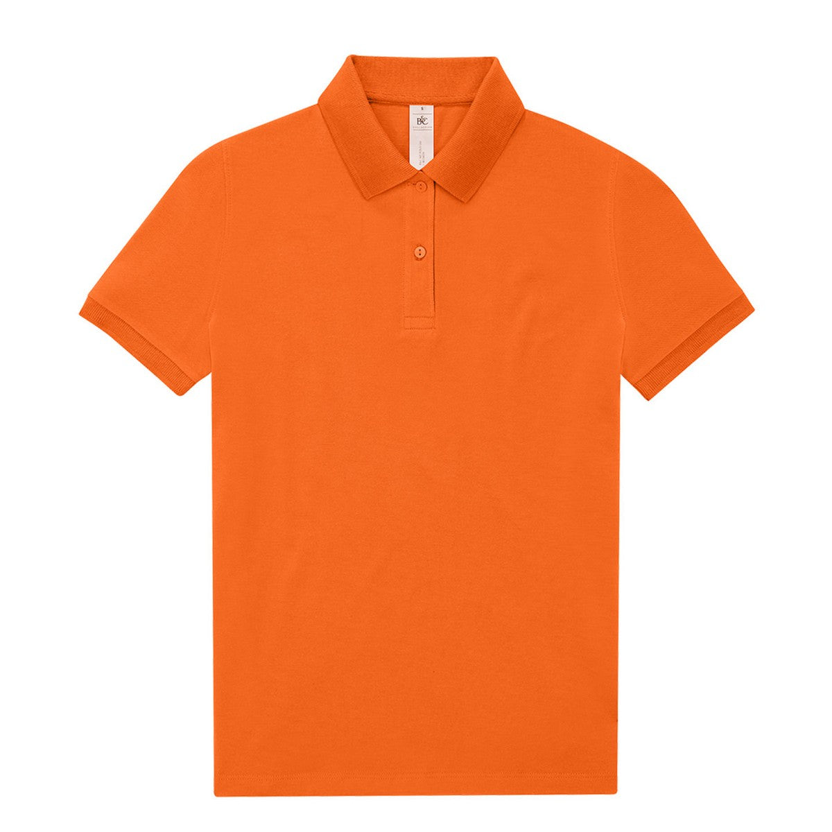 Pure Orange - Front - B&C Womens-Ladies My Polo Shirt