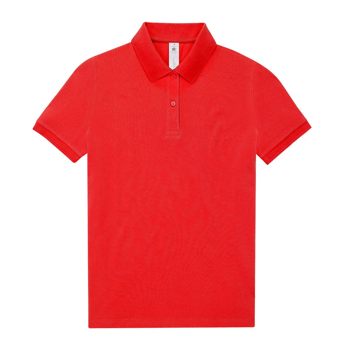 Red - Front - B&C Womens-Ladies My Polo Shirt