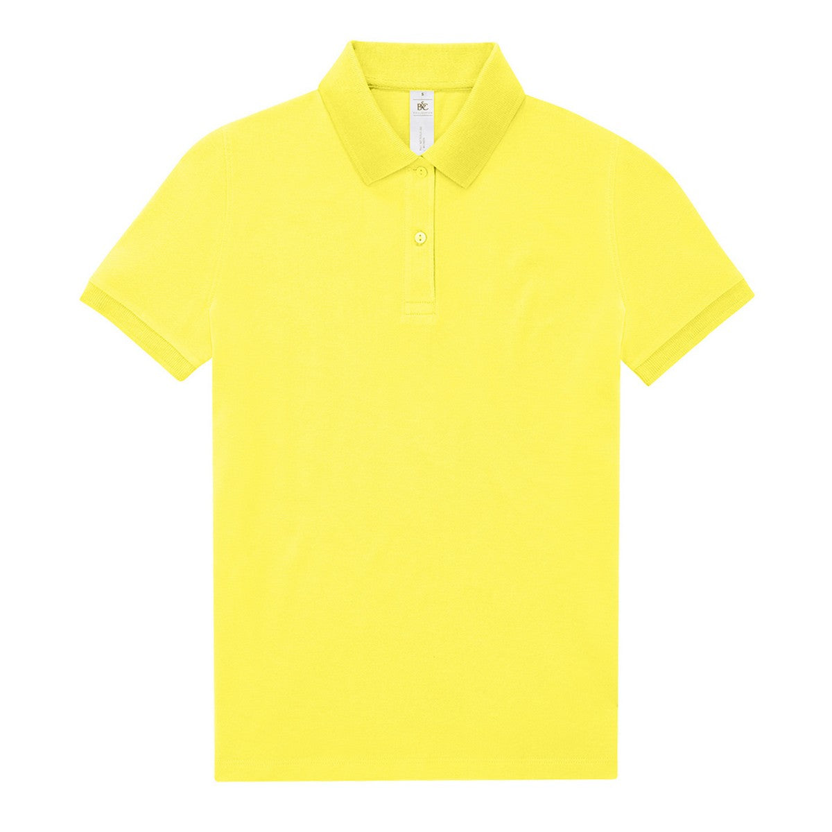 Solar Yellow - Front - B&C Womens-Ladies My Polo Shirt