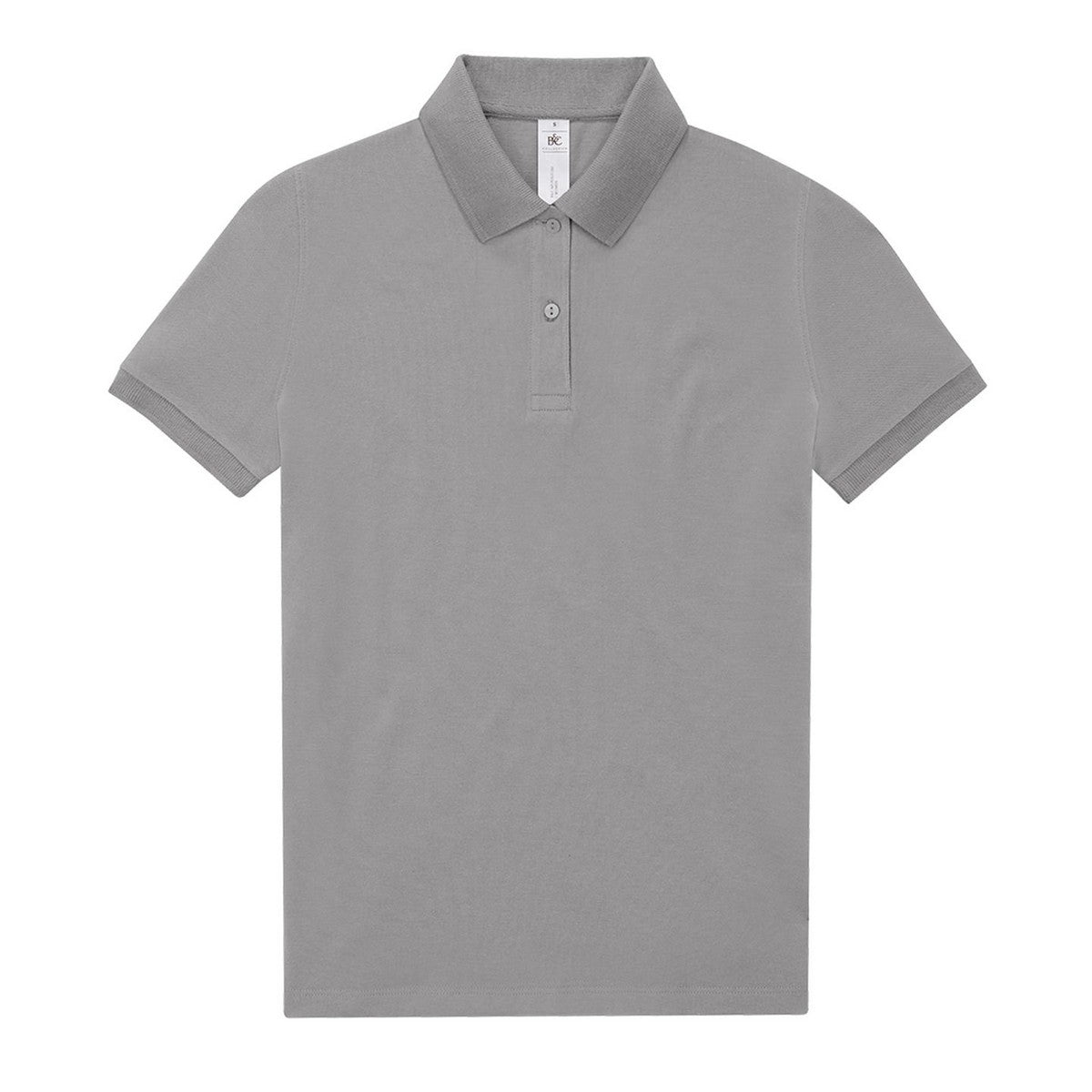 Sports Grey - Front - B&C Womens-Ladies My Polo Shirt