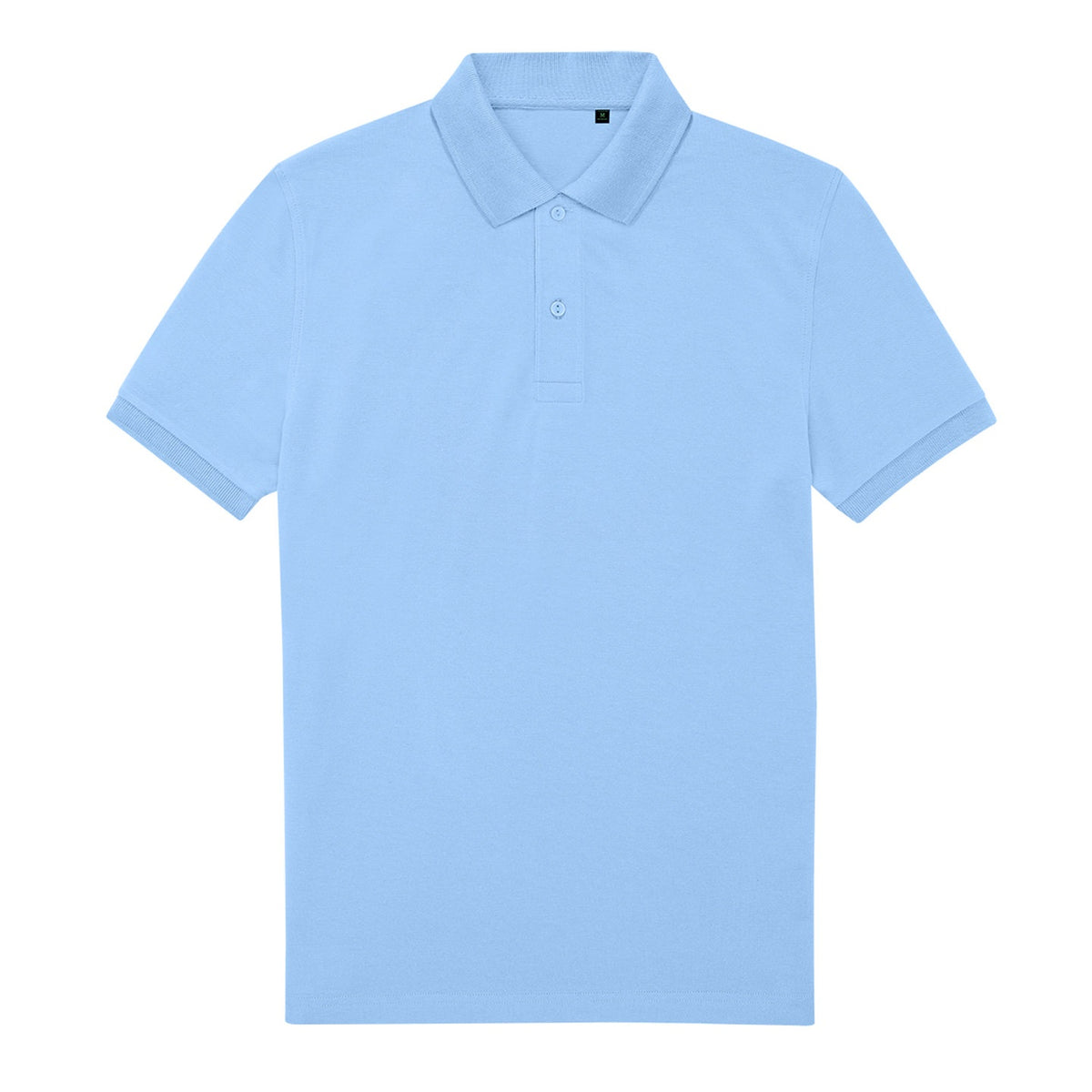 Lotus Blue - Front - B&C Mens My Eco Polo Shirt