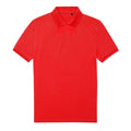 Red - Front - B&C Mens My Eco Polo Shirt