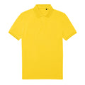 Pop Yellow - Front - B&C Mens My Eco Polo Shirt