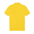 Pop Yellow - Back - B&C Mens My Eco Polo Shirt