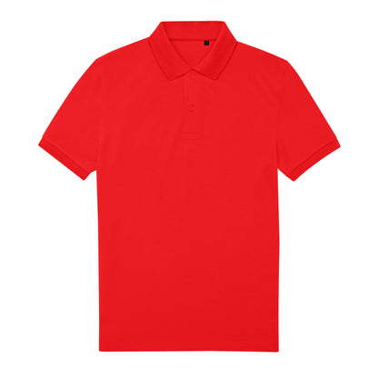 Pop Tomato - Front - B&C Mens My Eco Polo Shirt