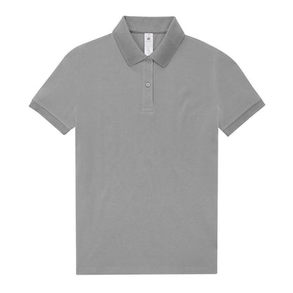 Sports Grey - Front - B&C Womens-Ladies My Polo Shirt
