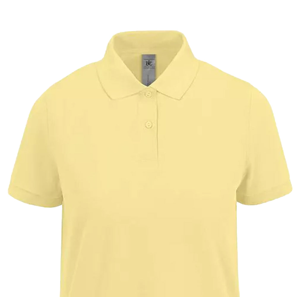 Amalfi Yellow - Back - B&C Womens-Ladies My Polo Shirt