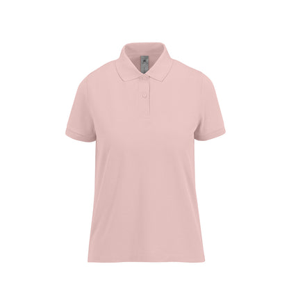 Blush Pink - Front - B&C Womens-Ladies My Polo Shirt